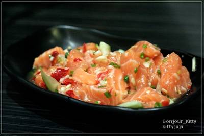Salmon Tataki  ที่ ร้านอาหาร Sushi Masa ราชเทวี