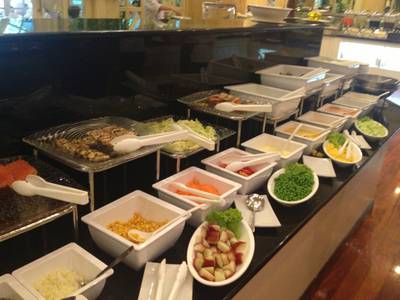 มุมสลัด ที่ ร้านอาหาร Bon Vivant (บอง วีวอง)
