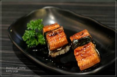 Unagi sushi ที่ ร้านอาหาร Sushi Masa ราชเทวี