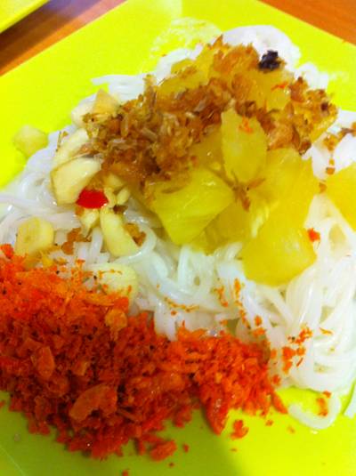 น้ำยาซาวน้ำยอดมากๆ ที่ ร้านอาหาร เจียง ขนมจีนบุฟเฟต์
