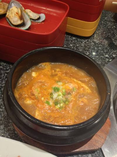 แกงส๊ม แกงส้ม ที่ ร้านอาหาร Gyu Grill Mega Bangna