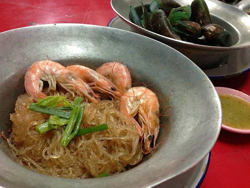 ร้านอาหาร อาเหมย กุ้งอบวุ้นเส้น