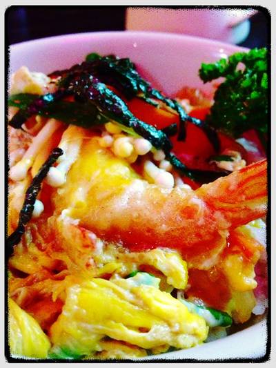 Ebi Tem Don ที่ ร้านอาหาร Ai Sushi