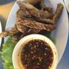 เนื้อย่างคับ อร่อยมาก ที่ ร้านอาหาร ส้มตำปูม้าป้าประไพ