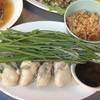 หอยนางรม  ที่ ร้านอาหาร ส้มตำปูม้าป้าประไพ