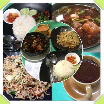 ร้านอาหาร จิบชาในสวน