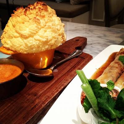 Crab Souffle ที่ ร้านอาหาร Audrey Cafe & Bistro ทองหล่อ