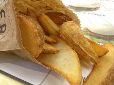 Skinned Potatoes ที่ ร้านอาหาร อาร์เบอร์เกอร์