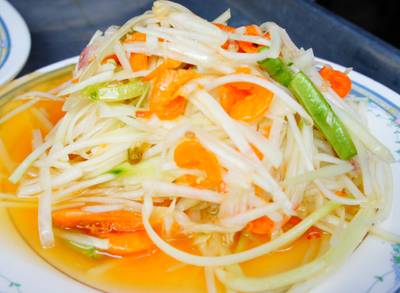 ไก่ทอดเจ้กีซ.โปโล ที่ ร้านอาหาร ไก่ทอดเจ๊กี (ส้มตำโปโล)