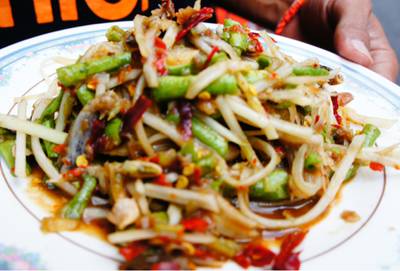 ไก่ทอดเจ้กีซ.โปโล ที่ ร้านอาหาร ไก่ทอดเจ๊กี (ส้มตำโปโล)
