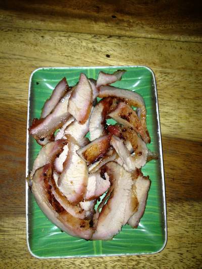 คอหมูย่าง (อร่อย) ที่ ร้านอาหาร ลาบเป็ดเมืองยศสุนทร คอหมูย่าง (อร่อย) ที่ ร้านอาหาร ลาบเป็ดเมืองยศสุนทร
