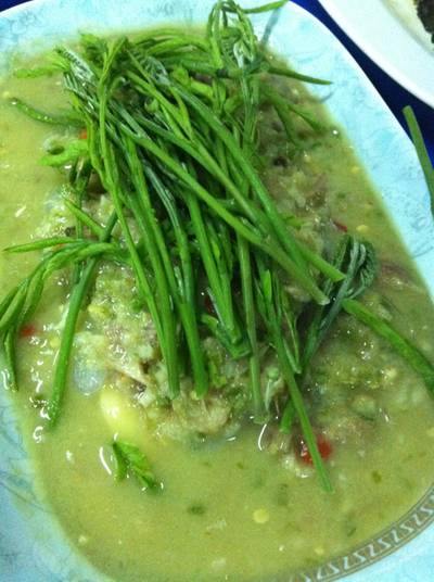 กุ้งวาซาบิ ที่ ร้านอาหาร เส่ย