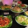 มุมสลัด  ที่ ร้านอาหาร Chaopraya Princess Chaopraya Princess Cruise