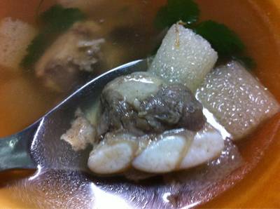 ซุปเยื่อไผ่ ที่ ร้านอาหาร เป็ดย่าง พัฒนาการ 50