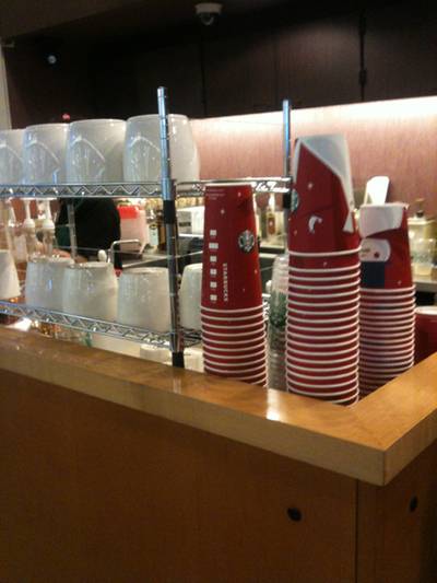 ร้านอาหาร Starbucks Siam Paragon