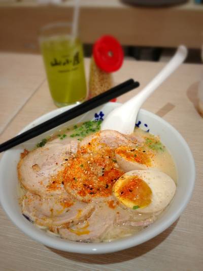 ชาชูเมนเพิ่มไข่ซักจาน ที่ ร้านอาหาร Yamagoya (ยามาโกย่า) Siamsquare