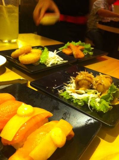 ของทานเล่น ที่ ร้านอาหาร Miyabi Central แจ้งวัฒนะ