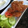 หมูทอดปลาเค็ม 90฿ ที่ ร้านอาหาร Daisho Sushi Big C ประชาอุทิศ