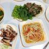 ต้มแซ่บกระดูกอ่อน คอหมูย่าง ตับหวาน ตำไทยไข่เค็ม อร่อยทุกเมนูค่ะ ที่ ร้านอาหาร ตำแหล