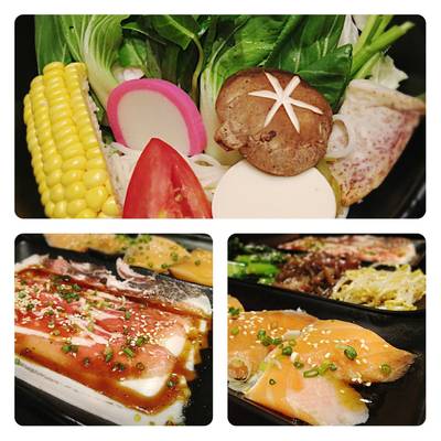 อาหารหลากหลายมากคะ ทั้งแซลมอน เนื้อ กุ้ง และอื่นๆอีกมากมาย ที่ ร้านอาหาร Nobu Shabu & Grill CDC อาหารหลากหลายมากคะ ทั้งแซลมอน เนื้อ กุ้ง และอื่นๆอีกมากมาย ที่ ร้านอาหาร Nobu Shabu & Grill CDC