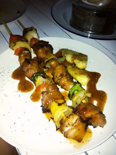 บาบีคิวหมู ที่ ร้านอาหาร เด็กเลี้ยงแกะ FARM & RESTAURANT