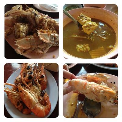 อาหารทะเลแสนอร่อย ที่ ร้านอาหาร เคียงเล ซีฟู๊ด