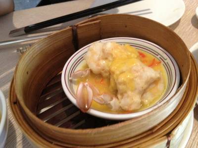 กรรเชียงปูนึ่ง ที่ ร้านอาหาร ซิน เทียน ตี้ Crowne Plaza Bangkok Lumpini Park