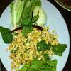 ลาบไข่- เป็นเหมือนไข่เจียวคลุกเครื่องลาบ
อร่อย กินง่าย เหมาะสำหรับคนที่ชอบไข่ ที่ ร้านอาหาร บ้านสิมิลัน