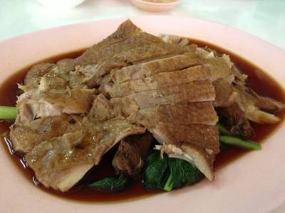 เป็ดพะโล้ ที่ ร้านอาหาร ร้านสมชัย เป็ดพะโล้ (โกเท้)