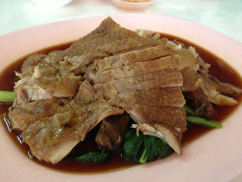 เป็ดพะโล้ ที่ ร้านอาหาร ร้านสมชัย เป็ดพะโล้ (โกเท้)