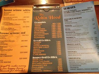 ร้านอาหาร The Robin Hood