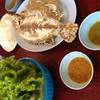 เมี่ยงปลาเผา ที่ ร้านอาหาร บุญเพ็ง เมี่ยงปลาเผา มธ. รังสิต
