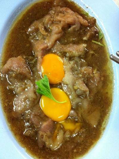 Set หมู ที่ ร้านอาหาร สุกี้เอี้ยว-ฮั้ว 2498