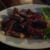 ใส้หมูย่าง!! ที่ ร้านอาหาร โคขุนโพนยางคำ ถนนราชพฤกษ์