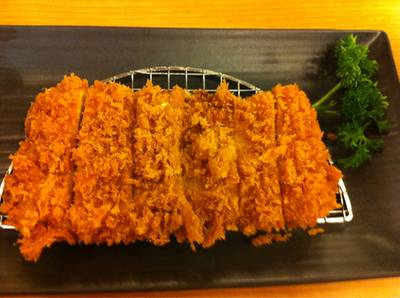 ทงคัตสึหมู ที่ ร้านอาหาร Saboten Siam Paragon