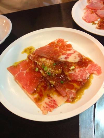หมูมันเยอะอิบอ้าย ที่ ร้านอาหาร Giant Yakiniku ชิดลม