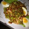 ยำถั่วพู ที่ ร้านอาหาร ปลาบุรี ริเวอร์ไซด์
