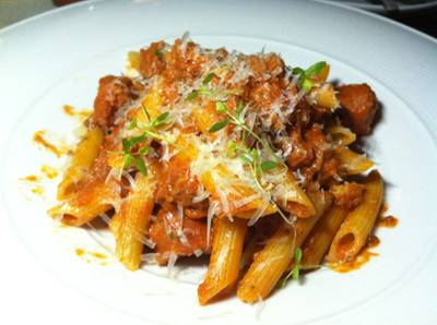 สปาเก็ตตี้ จำชืีอไม่ได้ ทานแล้วไม่ค่อยชอบค่ะ ที่ ร้านอาหาร Hyde & Seek Gastro Bar