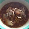 บะหมี่ต้มยำปลา ที่ ร้านอาหาร ก๋วยเตี๋ยวลูกชิ้นปลานายหอย