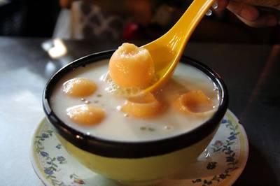 สาคูแคนตาลูป ที่ ร้านอาหาร Sweet Time