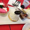 เค้กทั้งสี่อย่างของพวกเรา ที่ ร้านอาหาร Montblanc Promenade