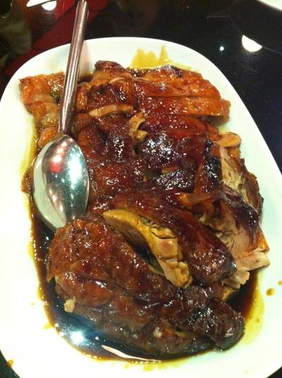 เป็ดย่างโฟร์ซีซั่น ที่ ร้านอาหาร Four Seasons Chinese Restaurant Siam Paragon