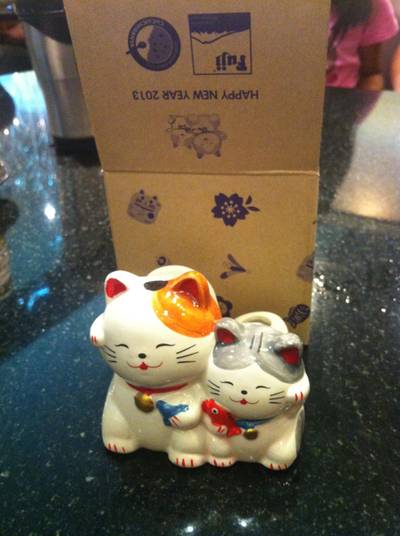 ของที่ระลึกปีใหม่ ที่ ร้านอาหาร ฟูจิ เซ็นทรัลพระราม 2
