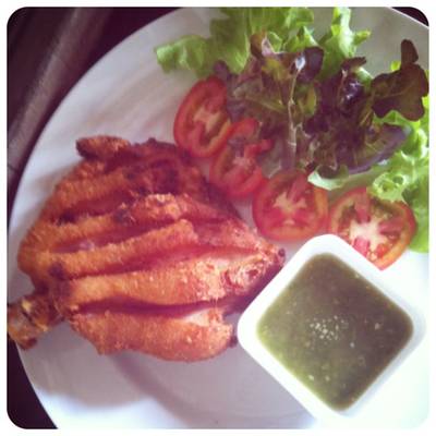 ขาหมูเยอรมัน ที่ ร้านอาหาร Baan Ramida