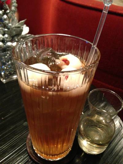 ชาลิ้นจี่ ที่ ร้านอาหาร The Erawan Tea Room