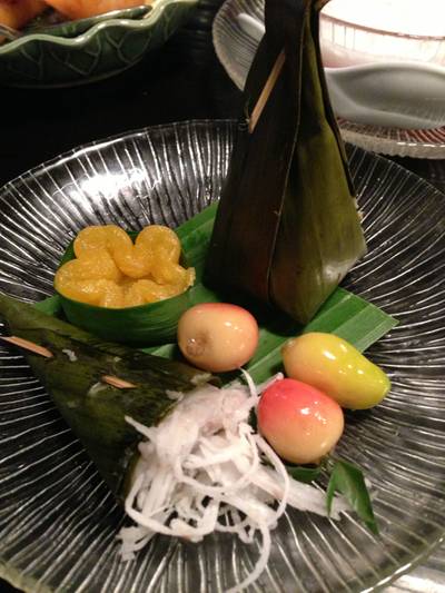 ขนมไทย ที่ ร้านอาหาร The Erawan Tea Room