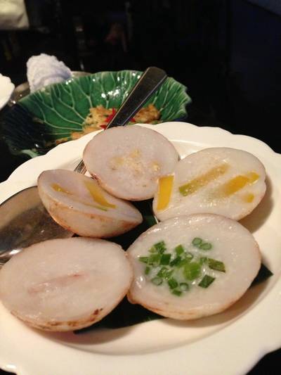 ขนมครก ที่ ร้านอาหาร The Erawan Tea Room
