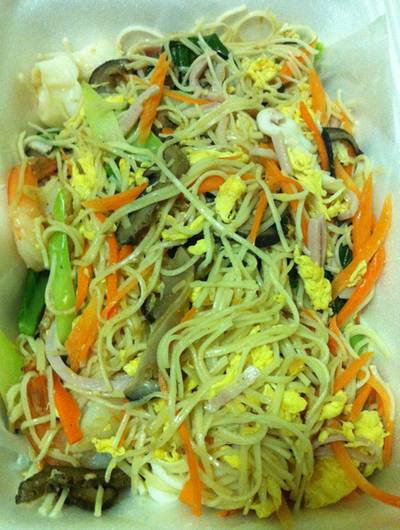 หมี่ผัดฮ่องกง ที่ ร้านอาหาร ฮั่ว เซ่ง ฮง เซ็นทรัลพระราม 2