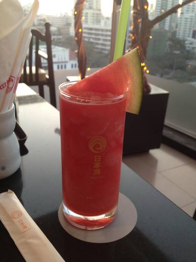 น้ำแตงโมปั่น ที่ ร้านอาหาร Nippon Kai