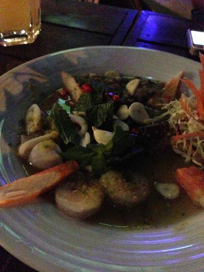 ทะเลดำ ที่ ร้านอาหาร De' Wind ทะเลดำ ที่ ร้านอาหาร De' Wind
